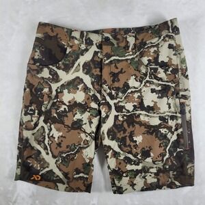 First Lite Corrugate Guide‎ Shorts Men's Large Camo Print Outdoors Hike Hunting